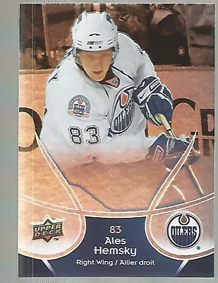 2009-10 McDonalds Upper Deck Card # 21 Ales Hemsky Edmonton Oilers MINT • $0.91