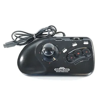 Sega Genesis Arcade Power Stick Controller Joystick Tested Works • $49.99