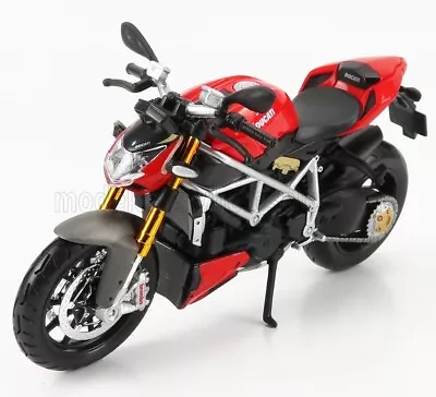 Maisto 1/12 Die-Cast DUCATI - STREETFIGHTER S 2010 Motorcycle Bike Model • $32.26