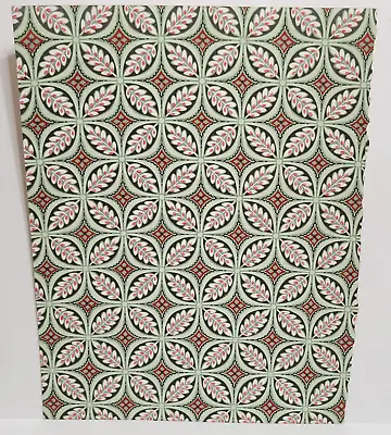 Vintage 1950s Lancastria Made In England RARE Wallpaper Sample Sheet Single Roll • £48.65
