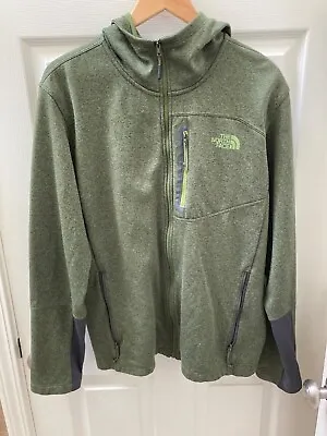 THE NORTH FACE - Zip Up Hoodie Jacket Mens Sz. Large L * Green • $24.99