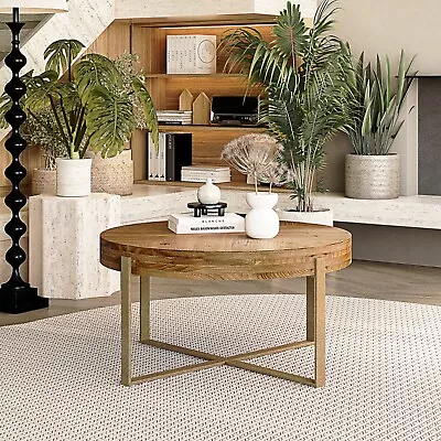 Modern Retro Splicing Round Coffee Table • $187.78