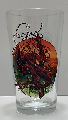 Marvel Toon Tumbler Pint Glass: CARNAGE Thick Glass Great Gift! • $12.88