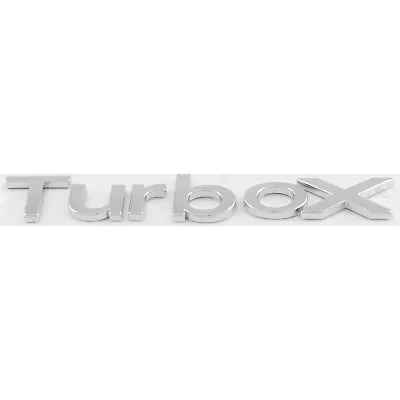 NEW GENUINE SAAB 9-3 TURBOX Emblem 5d Trunk 12779217 ORIGINAL RARE OEM GM NLA OE • $97