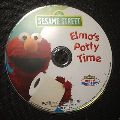 Elmo's Potty Time - Sesame Street (DVD) Disk Only • $3.25