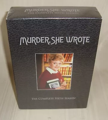 Murder She Wrote - The Complete Sixth Season (DVD 2007 5-Disc Set) NEW • $11.98