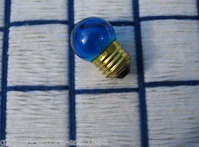 S11 Transparent Cobalt Blue 7 & 1/2 Watt Night LIGHT BULB 7.5s11/M Sign 7¢ Ship* • $4.98