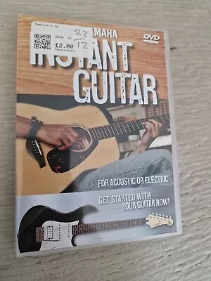 Yamaha - Instant Guitar Learning DVD Edcuational Quality Guaranteed • £0.99