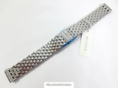 NEW Michele Deco 16mm Diamond Watch Band Bracelet MS16FG235009 NWT • $989.99