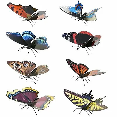 Fascinations Metal Earth BUTTERFLY Quality 3D Laser Cut Steel Puzzle Model Kit • $9.95