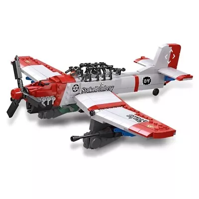 German Air Forces WW2 Ju-88 Bomber Fighter Airplane Building Bricks Toy Model • $105.36