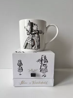 V&A Alice In Wonderland Queen Of Hearts China Can Mug ‘Of With Their Heads’ • £15