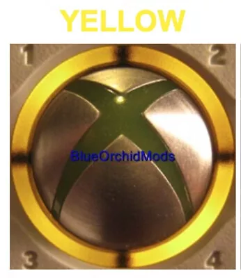 5 YELLOW LED's XBOX 360 ONE Ring Of Light MOD KIT ROL FREE S&H • $4.99