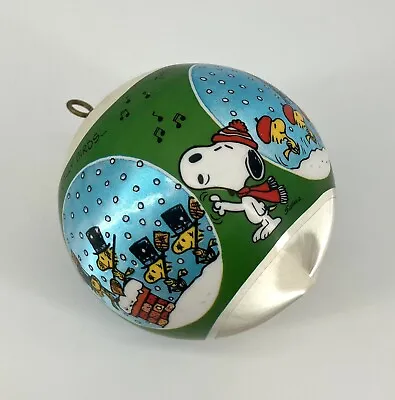 Peanuts Satin Ornament 3 French Hens 2 Turtle Doves Partridge Woodstock 1980 • $6.99