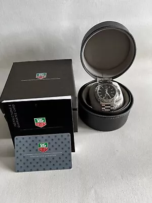 Tag Heuer Formula 1 Alarm WAC111A Quartz Swiss Black Dial Date Watch - Boxed • £450