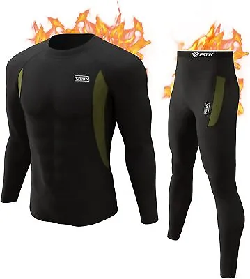 CL Convallaria Thermal Underwear Long Johns Set Mens Winter Hunting Gear Sport B • $43.32