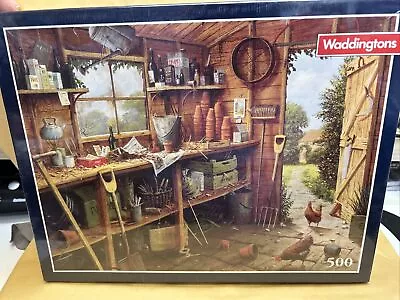 The Garden Shed Edward Hersey 500piece Puzzle Waddingtons • £19.99