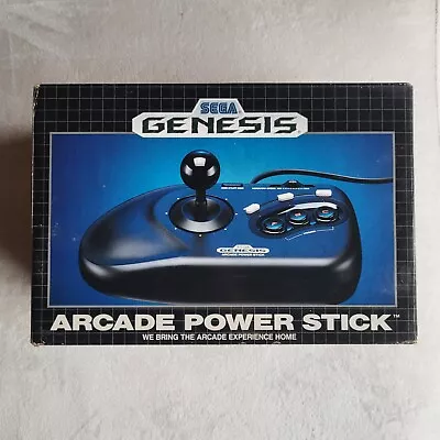 Sega Genesis Arcade Power Stick Model 1655 In Box Tested & Working • $79.95