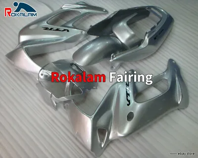 For VTR1000F 1997-2005 VTR 1000F 97 98 99 00 05 Silver Sportbike ABS Fairing Set • $429