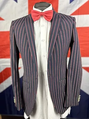 Mens Designer Mod Revival Boating - Blazer Size 38 • $60.92