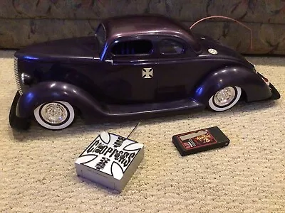 $150 • Buy 1936  Ford Coupe - Jesse James - West Coast Choppers -  RC Car W/Remote - AS IS
