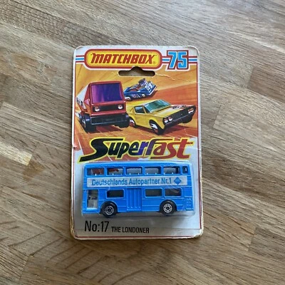 £45 • Buy Matchbox Superfast Mb17-b The Londoner Bus .'deutschlands Autopartner Aral Rare