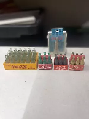 Vintage Coca Cola Miniature Bottles 1950 • $15