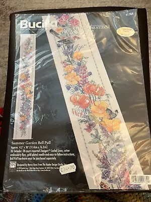 £17 • Buy Bucilla Counted Cross Stitch - Summer Garden Bell Pull