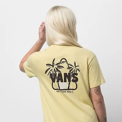 £24.64 • Buy VANS / Womens Santos BFF T-shirt / Raffia Yellow