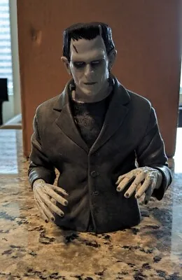 Diamond Select Toys - Frankenstein - Black & White Bust Bank • $39.99