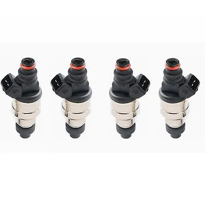 Fuel Injectors For Honda VTEC Free Clips 650cc B16 B18 B20 D16 D18 F22 H22 H22A • $55.89