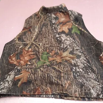 Hatchie Bottom Mossy Oak Hunting Vest Breakup Camo Hardwoods Soft Quiet • $4.99