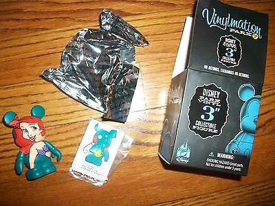 Disney 3  Vinylmation Park Series 2 Ariel Little Mermaid Card-Foil & Box Retired • $125.99