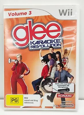Glee Karaoke Revolution: Volume 3 - Nintendo Wii • $10
