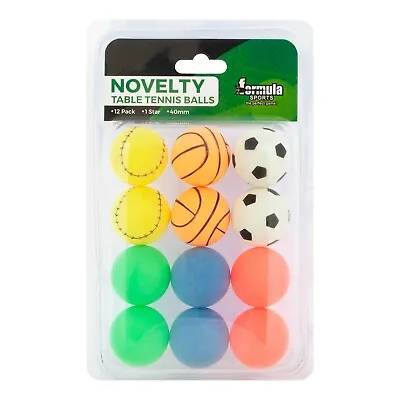 $11.91 • Buy Table Tennis Ball Ping Pong Balls Novelty Pink Blue Soccer Basket Ball 12 PACK