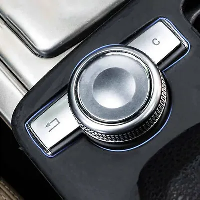 Car Multimedia Button Sequin Cover For Mercedes Benz C E CLS GLK Class W204 W212 • $8.39
