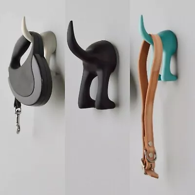 IKEA BASTIS Dog Tail Safe Soft Rubber Colourful Wall Lead Hook Home Coat Key New • £3.10