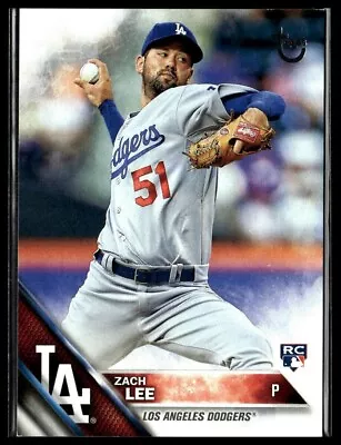 2016 Topps 127 Zach Lee Los Angeles Dodgers Vintage Stock 65/99 Rookie RC • $2.99