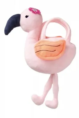 NWT Gymboree Sunny Adventures Flamingo Plush Purse Bag Girls • $12.95