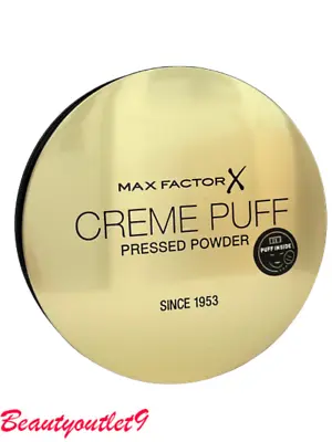 £6.25 • Buy MAX FACTOR Creme Puff Compact Pressed Face Powder 40 Creamy Ivory