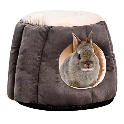 Extra Large Rabbit Bed House Foldable & Warm Bunny Hideout Hut Cave For Guinea P • $25.24