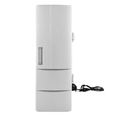 Mini Fridge Freezer Small Fridge Freezer USB Refrigerator Or Office For Home • $39.81