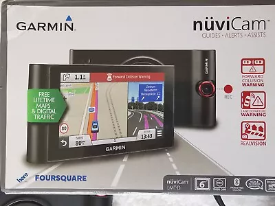 Garmin NuviCam LM Sat Nav With Built In Dashcam 6  Touchscreen • £155