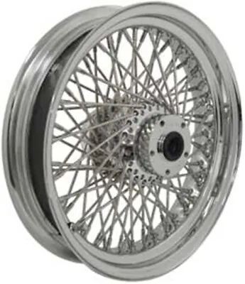 New Chrome 18x5.5” 80 Spoke Wheel For Harley Davidson Authorized Us Dealer • $332.75