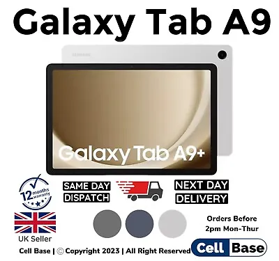 BRAND NEW Samsung Galaxy Tab A9 64GB WiFi / 4G  SM-X110 Unlocked All Colours • £169.99