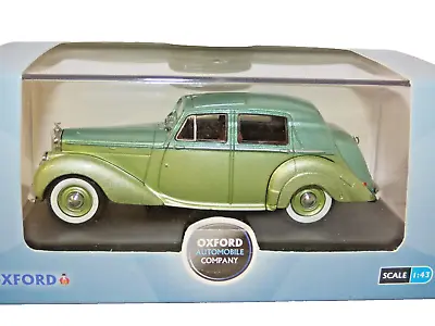 Oxford Diecast 1/43rd Scale Bentley Mk6 In Balmoral Green & Ice Green • $46.93