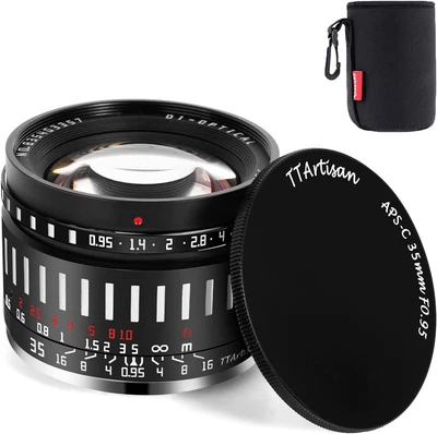 $319 • Buy TTArtisan 35mm F0.95 Manual Lens For APS-C Sony E-Mount A6100 A6300 A6400 A6600