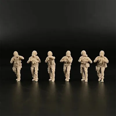 1/72 Scale Resin Model Night Vision Device 6 Soldier Figures Military Miniature • $13