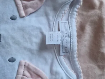 The Little White Company London Baby Girl Romper Suit 0-3months • £2