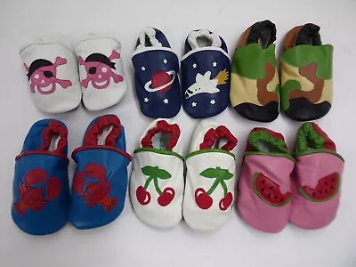 Baby SHOES Soft Sole Leather First Walker Toddler Crib Booties Slippers NEW USA • $8